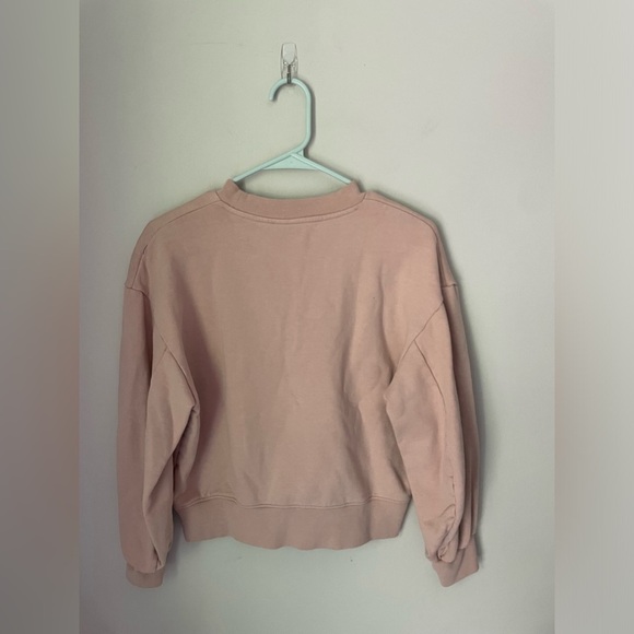 & Other Stories Pink Pullover Sweatshirt Size Small - Picture 5 of 9